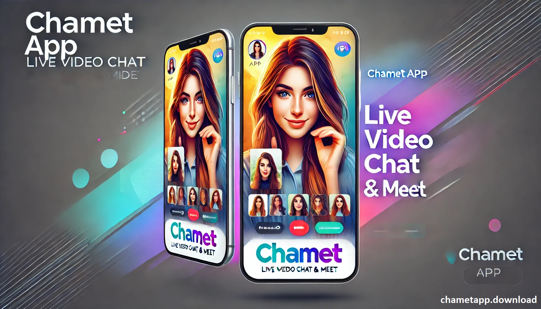 Chamet V4.2.0 APK Download - Live Video Chat & Meet Online